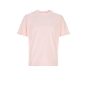 Fedeli Men Pink Cotton T-Shirt